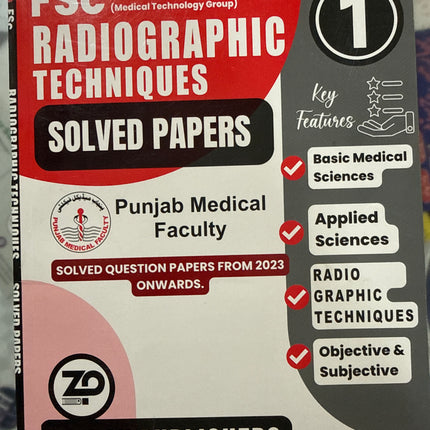 FSC Radiographic techniques Part 1 Solved paper PMF