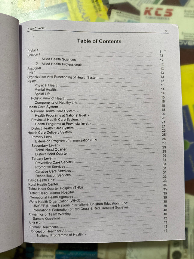 Core Course English/Urdu